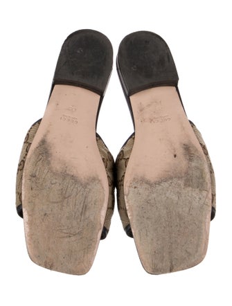 Gucci GG Canvas Canvas Slides