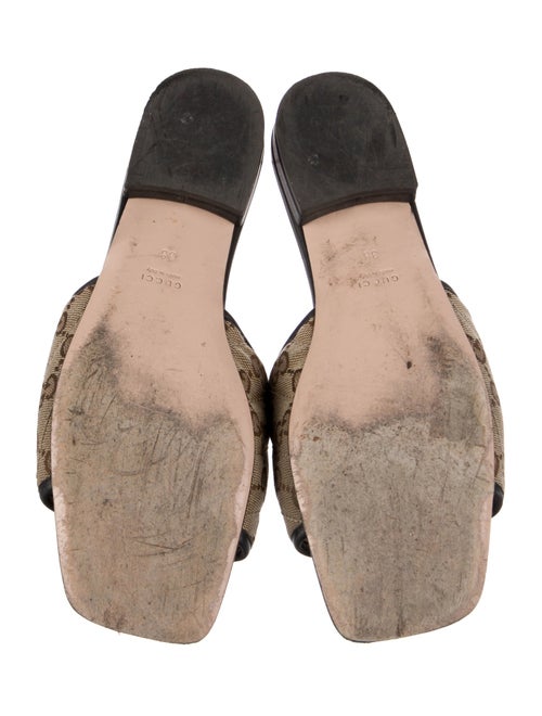 Gucci GG Canvas Canvas Slides