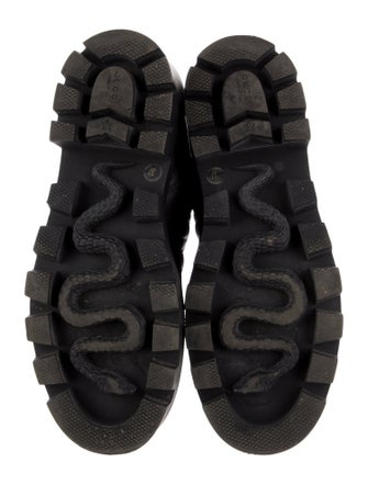 Gucci Double G Logo Leather Chelsea Boots