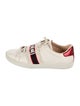 Gucci Sylvie Web Accent Leather Sneakers