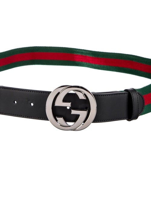 Gucci Web Accent Belt