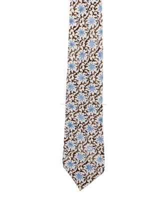 Gucci Silk Pattern Print Tie