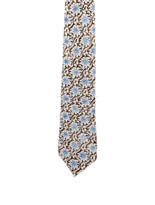 Gucci Silk Pattern Print Tie