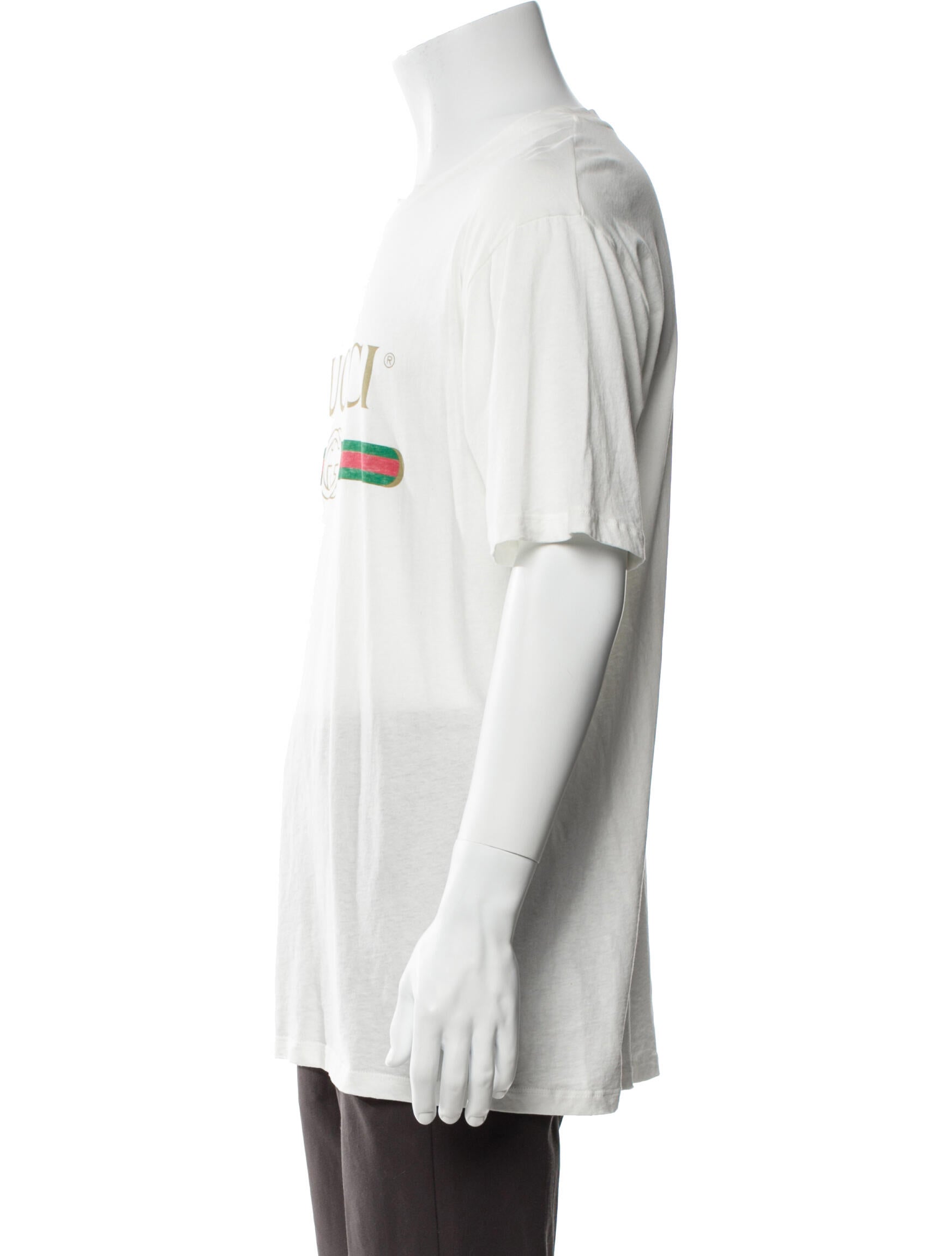 Gucci Web Accent Crew Neck T-Shirt