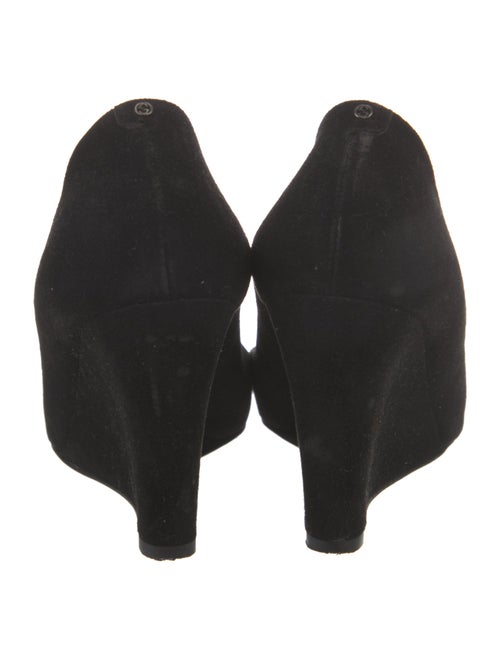 Gucci Interlocking G Logo Suede Pumps