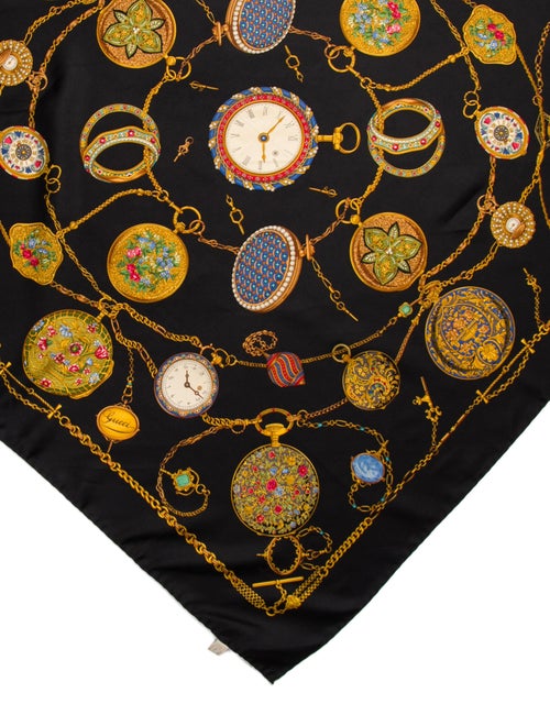 Gucci Silk Printed Scarf