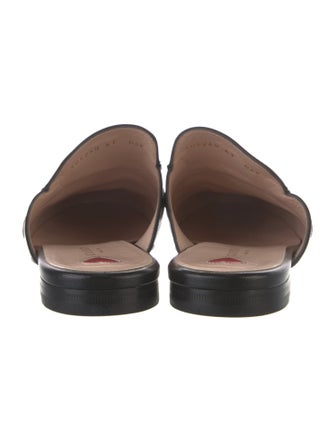 Gucci Horsebit Accent Leather Mules
