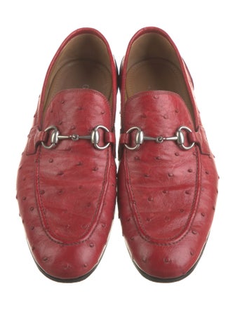 Gucci 1955 Horsebit Accent Leather Dress Loafers