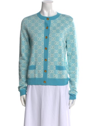 Gucci Wool Printed Sweater