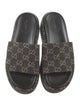 Gucci GG Denim Denim Slides
