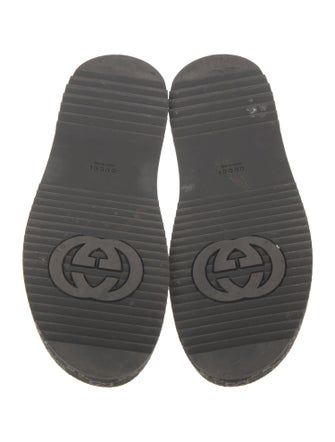 Gucci GG Denim Denim Slides