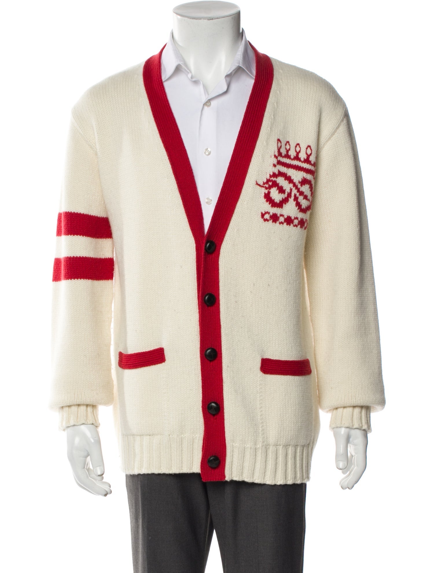 Gucci 'Far Better Not' Wool Cardigan