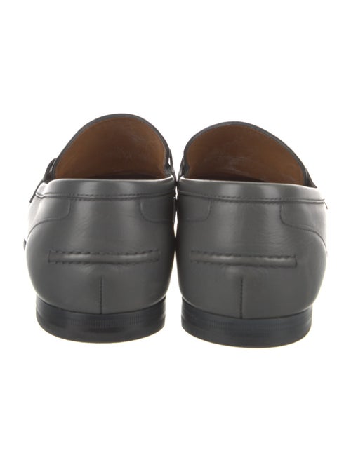Gucci Horsebit Accent Leather Dress Loafers