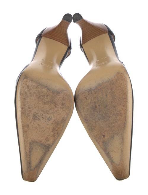 Gucci Leather D'Orsay Pumps