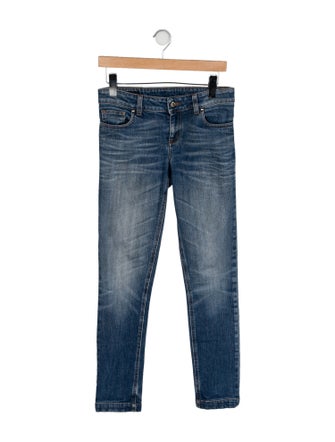 Gucci Low-Rise Skinny Leg Jeans