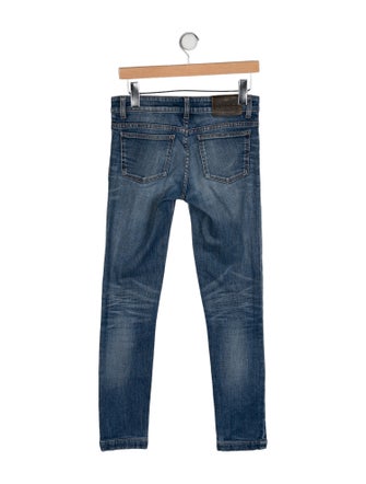 Gucci Low-Rise Skinny Leg Jeans