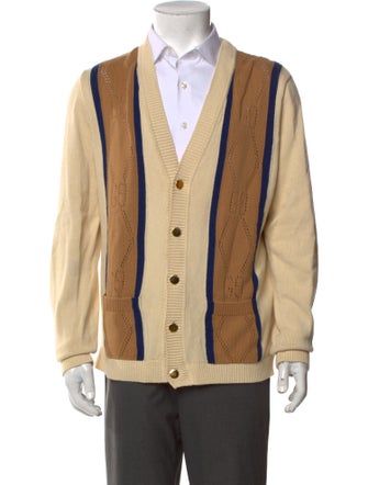 Gucci GG Logo V-Neck Cardigan