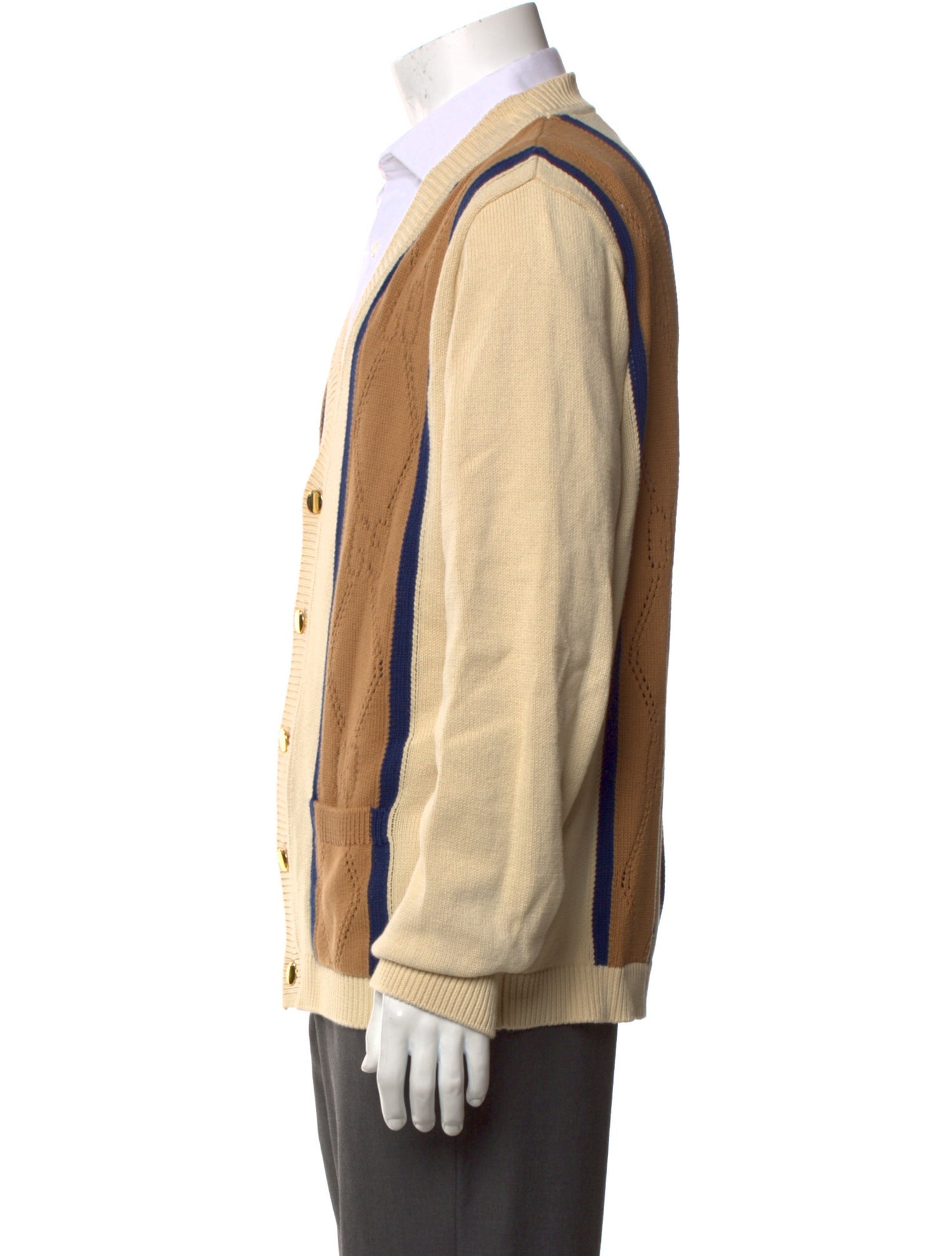 Gucci GG Logo V-Neck Cardigan