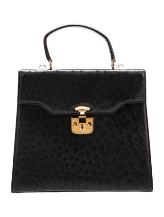 Gucci Ostrich Lady Lock