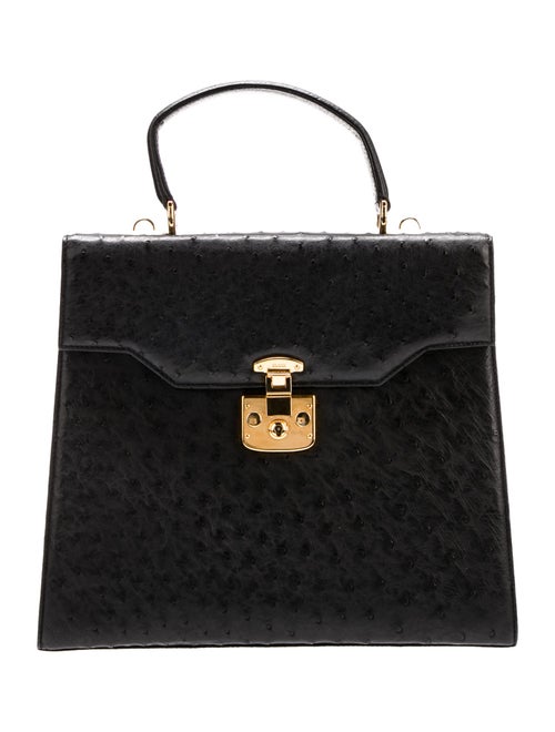 Gucci Ostrich Lady Lock