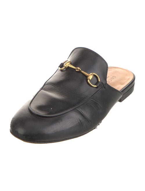 Gucci Leather Mules