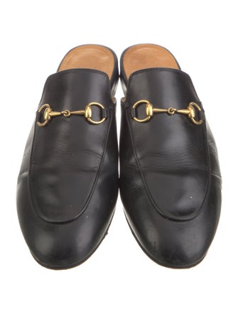 Gucci Leather Mules