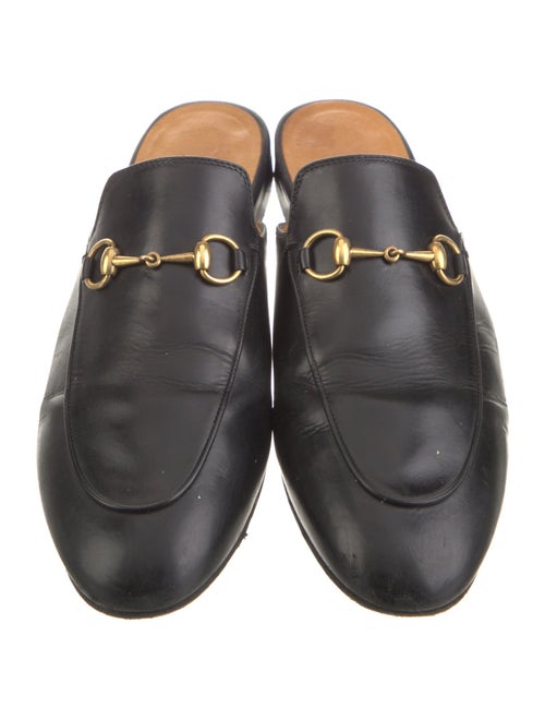Gucci Leather Mules