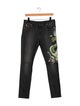 Gucci Mid-Rise Straight Leg Jeans