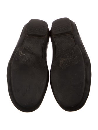 Gucci Horsebit Accent Leather Loafers