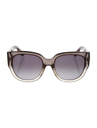 Gucci Interlocking G Logo Oversize Sunglasses