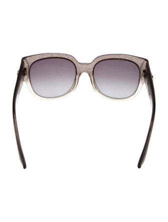 Gucci Interlocking G Logo Oversize Sunglasses