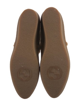 Gucci Web Accent Suede Riding Boots