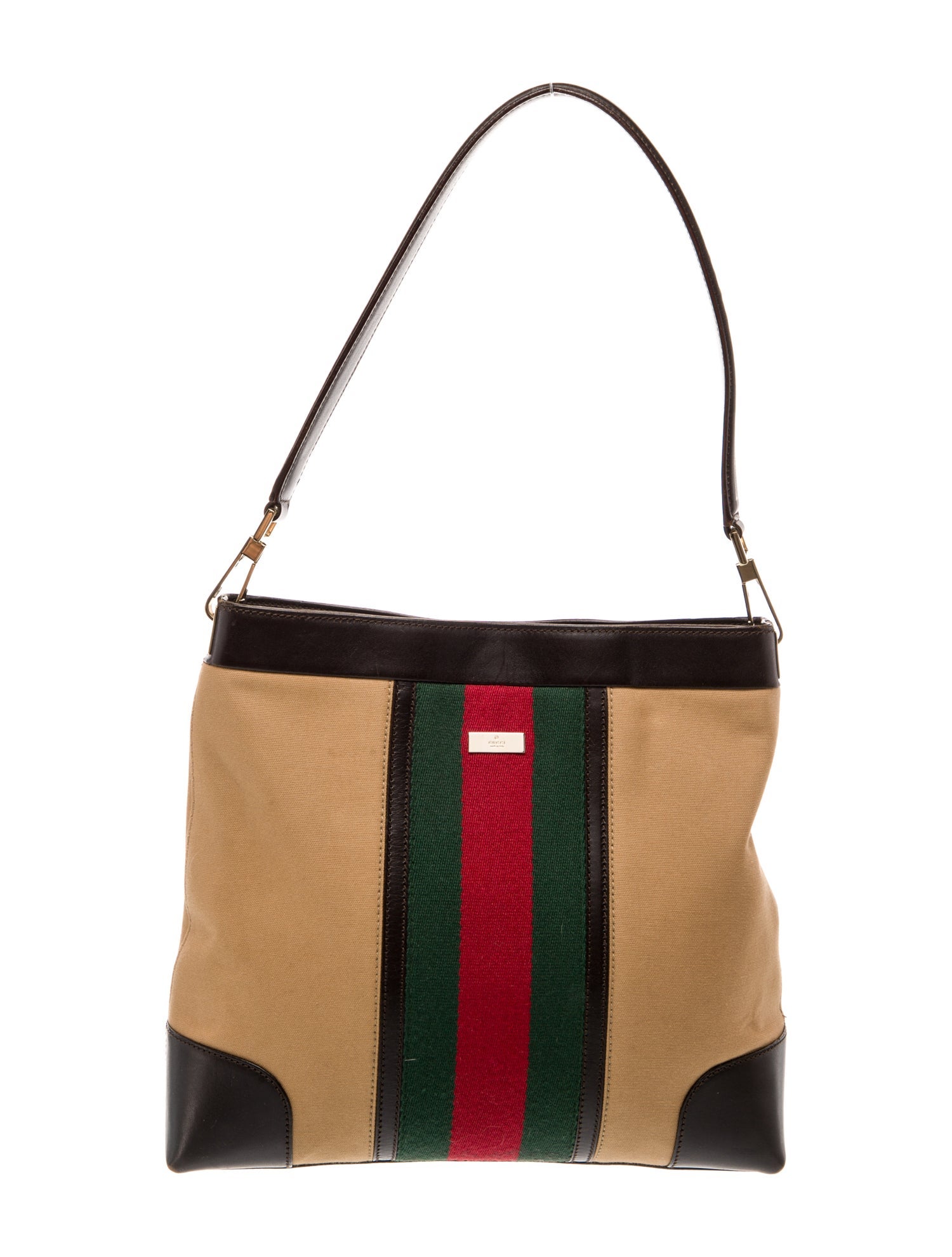Gucci Web Shoulder Bag Vintage
