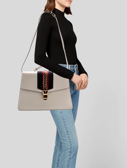 Gucci Chain-Link Sylvie Maxi