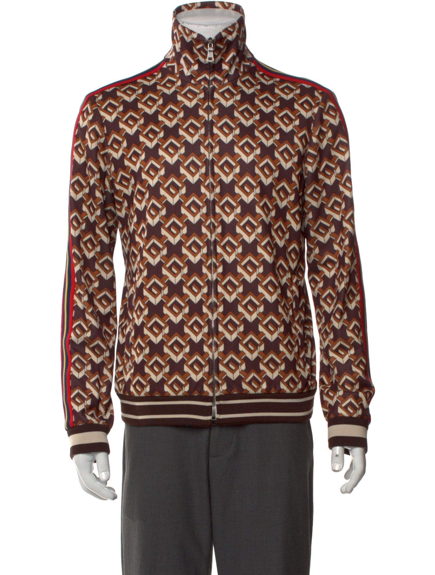 Gucci Printed Trucker Jacket