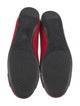 Gucci Web Accent Leather Ballet Flats