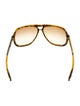 Gucci Web Accent Oversize Sunglasses