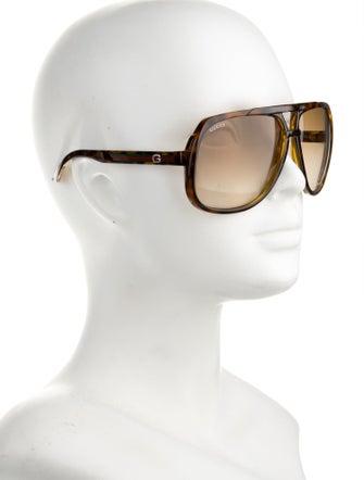 Gucci Web Accent Oversize Sunglasses