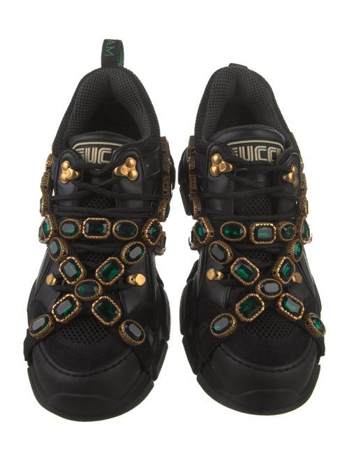 Gucci Mesh Printed Chunky Sneakers