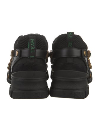 Gucci Mesh Printed Chunky Sneakers