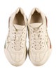 Gucci Web Accent Leather Chunky Sneakers