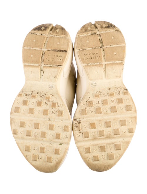 Gucci Web Accent Leather Chunky Sneakers