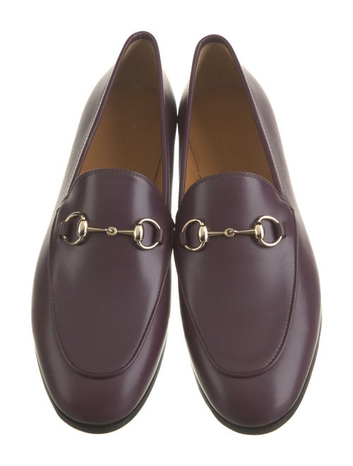 Gucci Horsebit Accent Leather Loafers