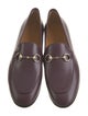 Gucci Horsebit Accent Leather Loafers