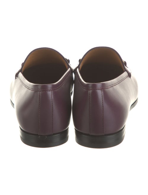 Gucci Horsebit Accent Leather Loafers