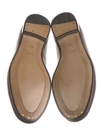 Gucci Horsebit Accent Leather Loafers