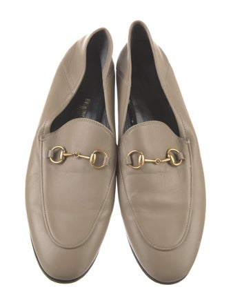 Gucci Horsebit Accent Leather Loafers
