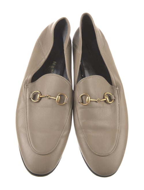 Gucci Horsebit Accent Leather Loafers