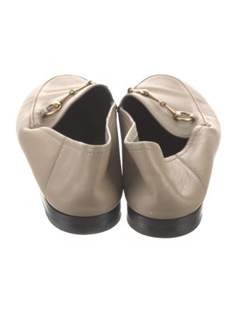 Gucci Horsebit Accent Leather Loafers