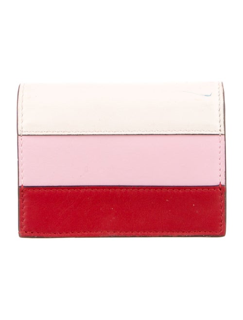 Gucci Faux Pearl Accents Leather Wallet